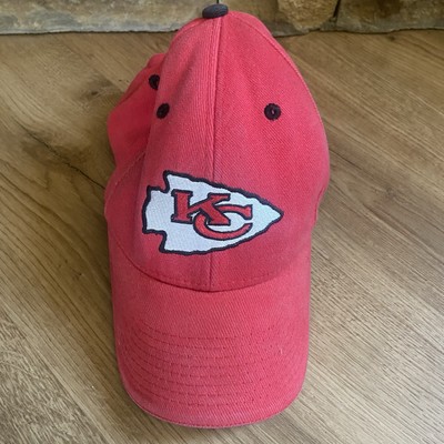 Vintage Kansas City Chiefs NFL Football Team Cap Hat One Size Strapback Cotton