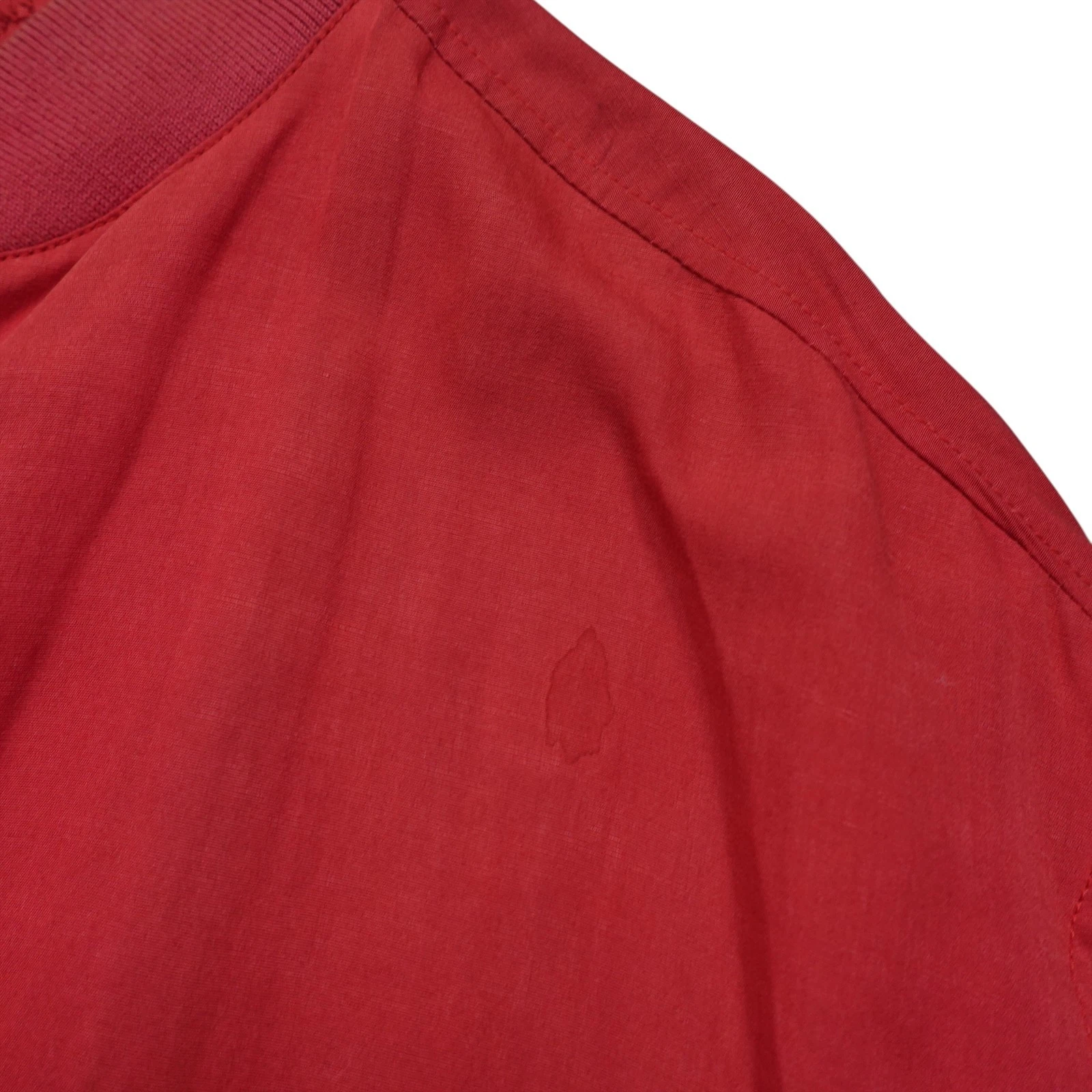 VTG 90s ICEBERG PEANUTS SNOOPY EMBROIDERED BOMBER JACKET RAYON LINEN SIZE 50 - product detail image 8
