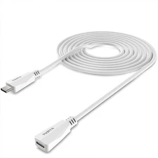 Power Extension Cable (20Ft/6M) - USB C,Male to Female