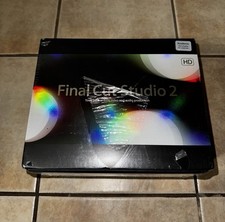 NEW SEALED Apple Final Cut Studio 2.0.1 Academic Edition Mac Software MA891Z/A