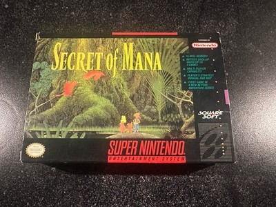 SECRET OF MANA SNES USA NTSC - complete in box - CIB