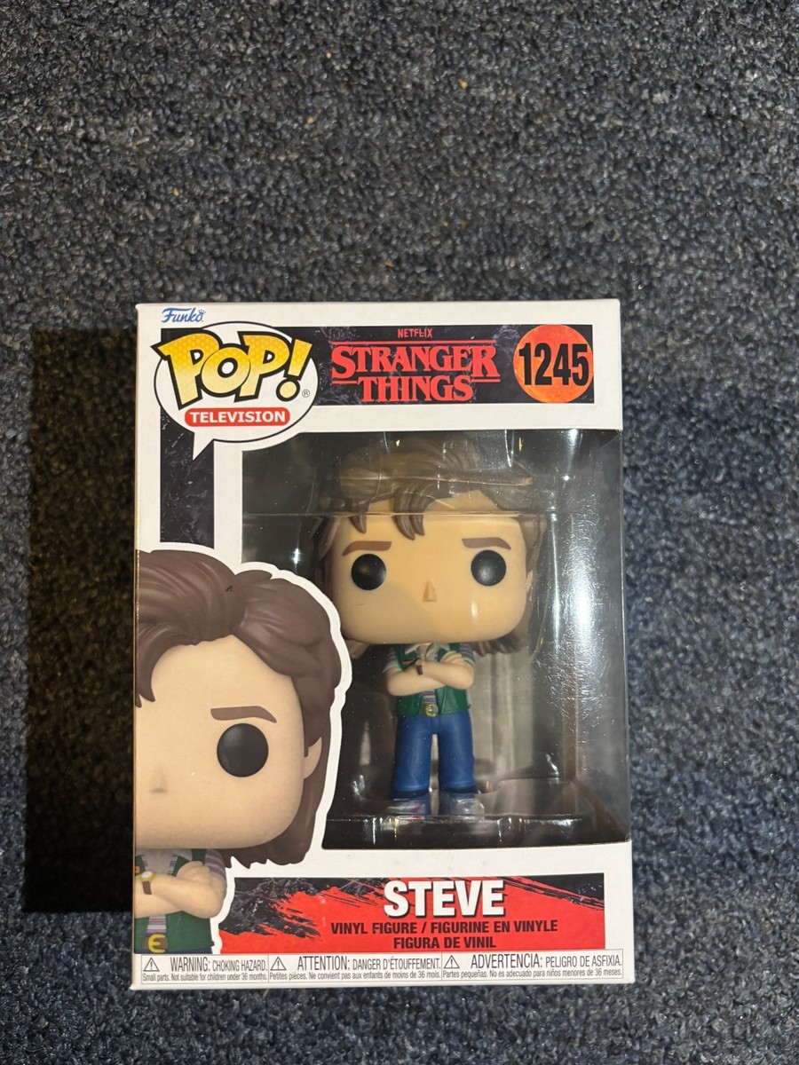 Funko Pop! #1245 Stranger Things Season 4 - Steve | eBay