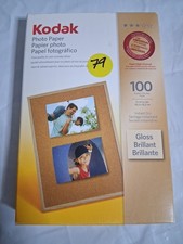 Kodak Photo Paper 4 x 6 Gloss Finish, Instant Dry - 100 sheets -