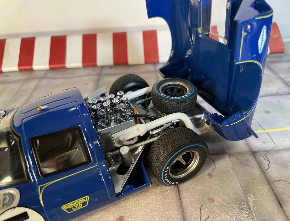 Raro 1/18 GMP 1969 Lola cupé Sunoco Racing Mark Donahue #6 propietario original LEER Foto 2 de 4