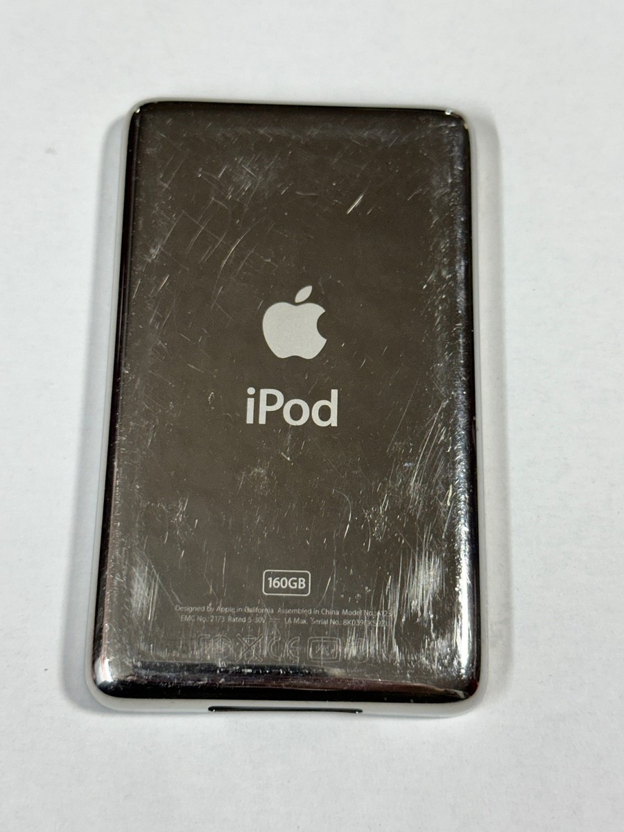 160gb Thin Back Panel for Apple iPod Classic 6th Gen A1238 Rear