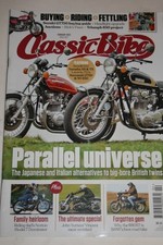 Classic Bike Magazine Feb 2023 Benelli 650 Yamaha XS TX Laverda 750 Kawasaki 750
