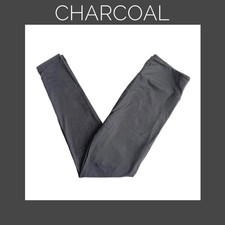 TWEEN LuLaRoe  SOLID CHARCOAL GRAY  Leggings; SIZES 00-0; teen tween Juniors