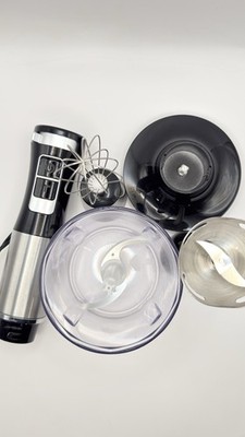 Immersion  Blender 550w 6 Speed Stainless Steel Open Box