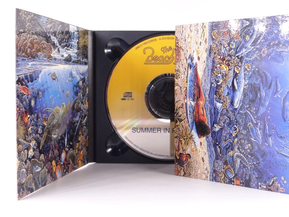 THE BEACH BOYS *JAPAN* *ONE RARE MIX* Summer In Paradise CD brian wilson EX - Image 4 of 4