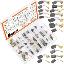 69Pcs 23 Different Sizes Electric Motor Carbon Brushes Set Brush Repairing Part