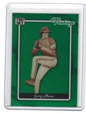 2026 Leaf Pro Set Metal Gary Morse Green Prismatic 1/1 Pre-Production Proof
