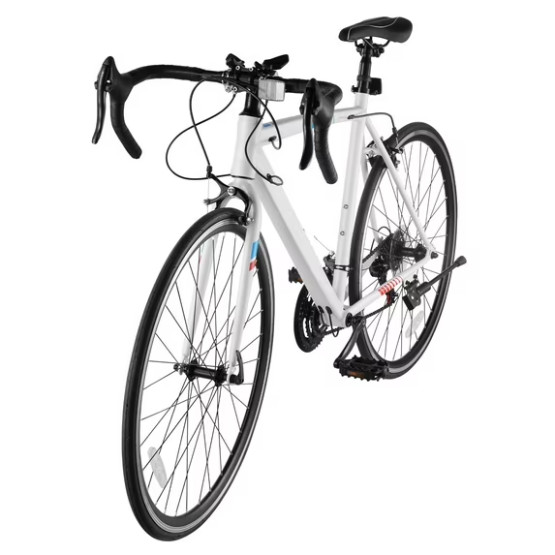 700C Road Bike, 21-Speed, Carbon Steel Frame, Drop Bar