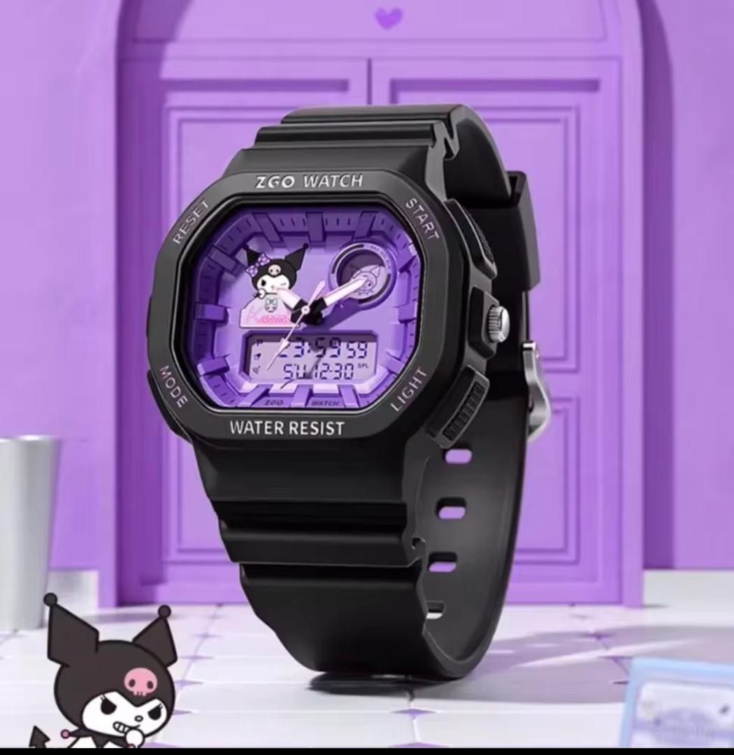 Sanrio Kuromi Digital Watch Limited Overseas Collaboration Unisex
