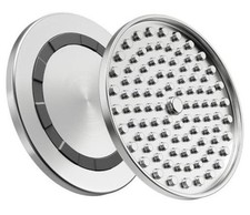 Double Wall Stainless Steel Lick Mat for Dogs Cats, Chew Proof Small-1Pack