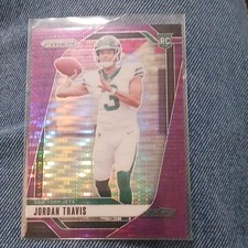 2024 Panini Prizm Jordan Travis New York Jets Purple Prizm Rookie #359