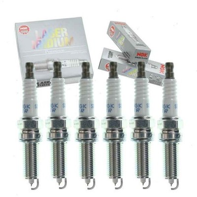 6PC NGK Spark Plug-Laser Iridium   6215 Hyundai Genesis Kia Borrego V6 OEM