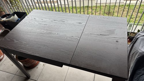 Ikea Ekedalen Ausziehtisch, dunkelbraun, Eiche, 120/180x80 cm - Bild 4 von 6