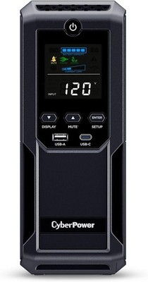CyberPower CP1500AVRLCD3 1500VA/900W UPS AVR LCD 12 Outlet