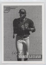 2021 Bowman Heritage Prospects Black & White Marco Luciano #216 00gy