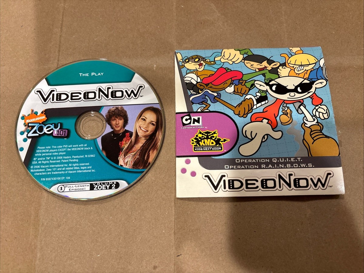 2 Video Now - Nickelodeon Zoey 101 Vol Zoey 2 & CN KND Kids Next