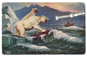 Mail Art David Greenberger "The Intrusion Upset Them" oryginalna pocztówka z kolażem