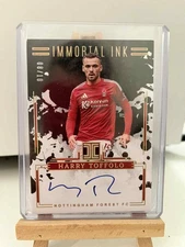 24-25 EPL Panini Impeccable Harry Toffolo On Card /10 Auto Immortal Ink Forest