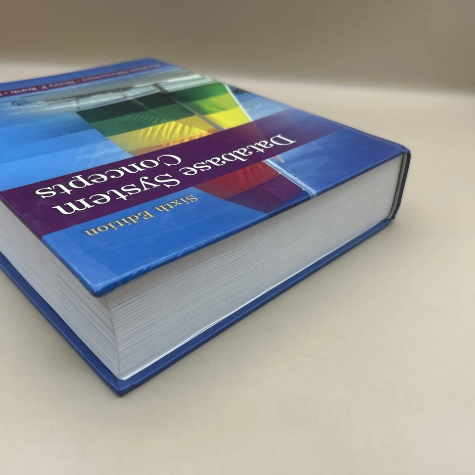 Database System Concepts Silberschatz, F. Korth, and Sudarshan 6th Ed HC Book - Image 4 of 4