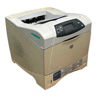 HP LaserJet 4250N (ohne Toner) (Mechanikgeräusche, Beschädigt, vergilbt)