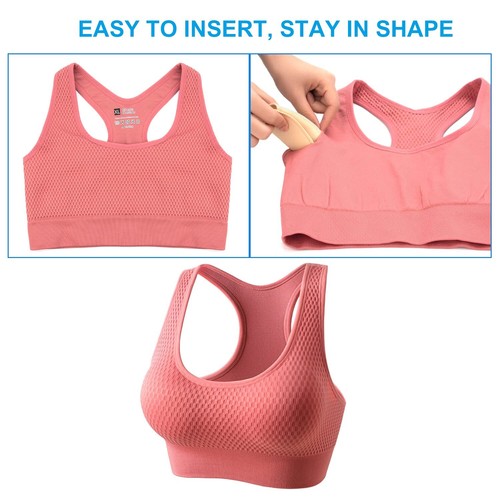 Waterproof Bra Pads Inserts Push-up, 3 Pairs Bathing Suit Padding Inserts Fit... - Picture 5 of 6