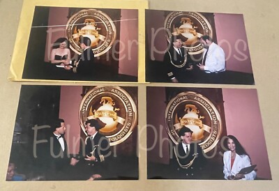 4 Rare VINTAGE 10x12 color photos Scientology AWARD Ceremony 1992 Photographs