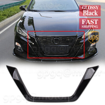 #ad #ad Gloss Black For Nissan Altima 2019 2022 JDM Style Front Grille Frame Cover Trim $24.99