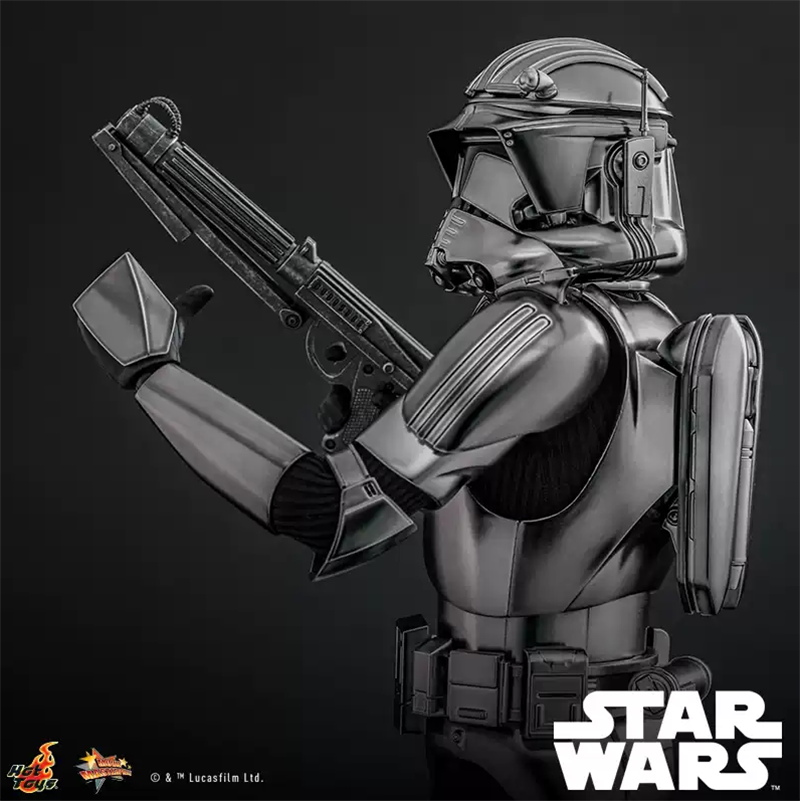 Hot Toys COMMANDER CODY Chrome Version 1/6 Limited Action Figure