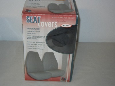 ALLISON 67-6351GRY GRAY TERRY VELOUR UNIVERSAL BUCKET SEAT COVERS