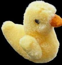 1992 Charm Co 5" Yellow Duck Ducking Plush