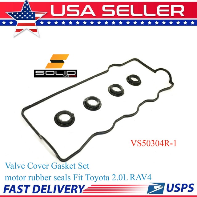 SOLID! Valve Cover Gasket Set for Toyota RAV4 19962000 2.0L DOHC