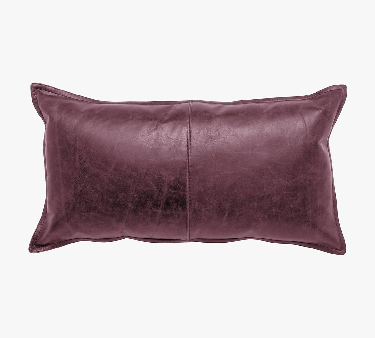 decorative pillows genuine leather lumbar pillow