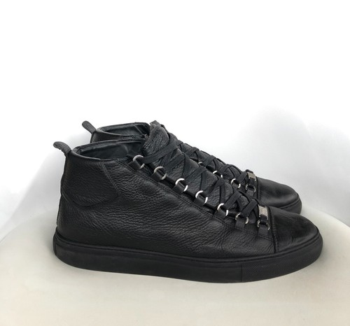 Balenciaga Arena High Black Leather 