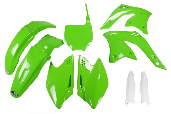 kit plastiche carene FULL Kawasaki KXF 250 2008 Ufo Plast verde