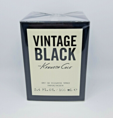 (800,00 /L) Kenneth Cole Vintage Black 100ml Eau de Toilette *NEU & OVP*