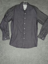 Robert Graham Tailored Fit Mens 16 41 Long Sleeve Button Up Check Shirt