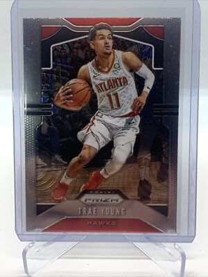 Trae Young 2019 Prizm Base 2nd Yr Card      