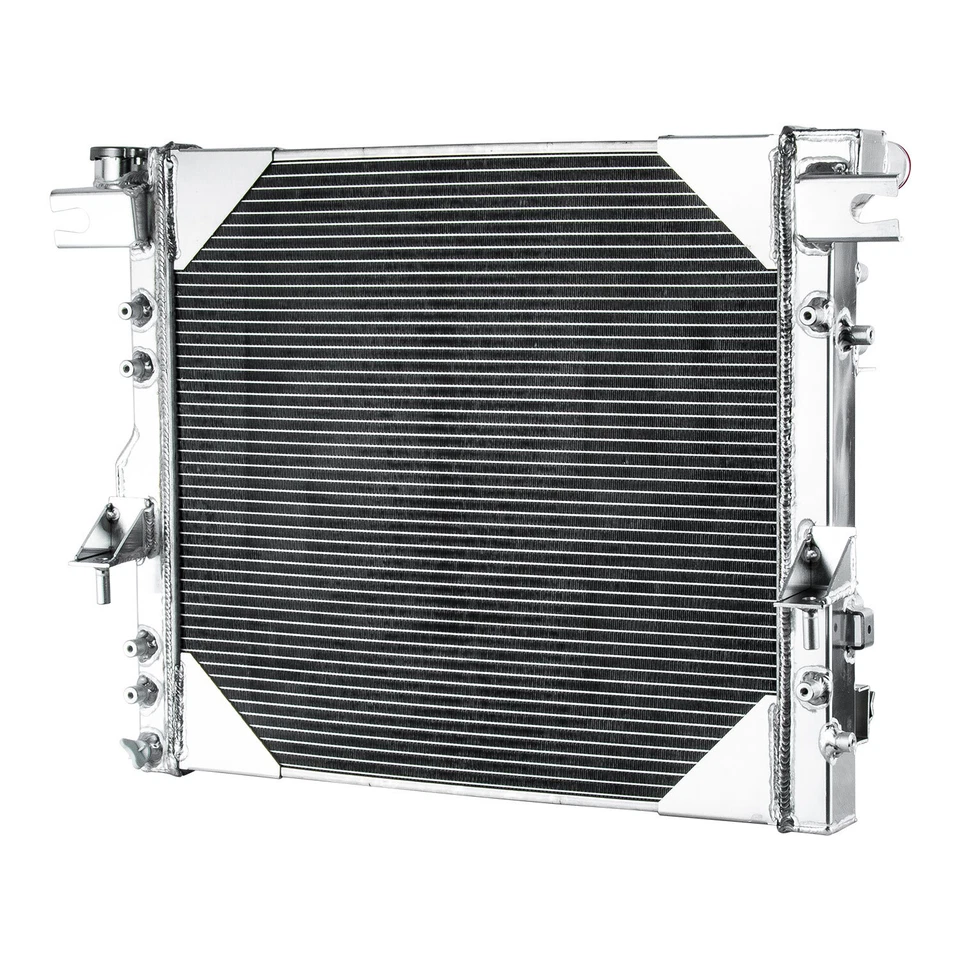 Aluminum Radiator Fit 2007-2017 2008 Jeep Wrangler 2018 Wrangler JK 3.6L 3.8L V6 - Изображение 3 из 4