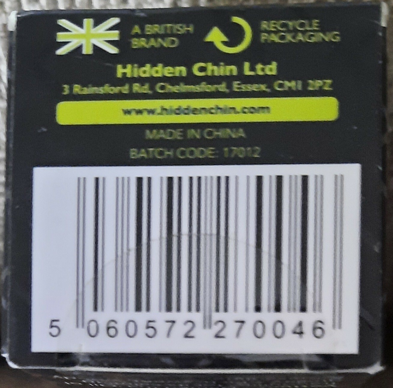 Hidden Chin Conditioning Beard Oil with Vetiver, 30ml, NEW eBay