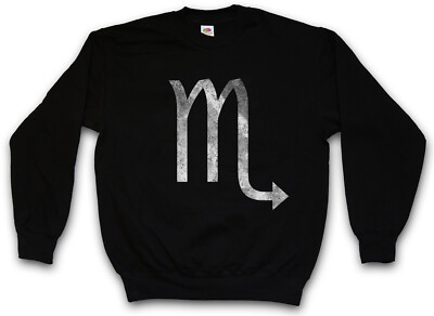 ZODIAC SIGN SCORPIO PULLOVER SWEATSHIRT Star Sign Astrology Horoscope
