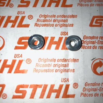 2- Stihl M5 flanged nut 9216 261 0700 Carburetor nuts hexagon Echo
