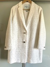 Kate Spade Madison Avenue Sequinned Coat Jacket Size Uk 10