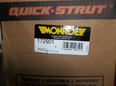 Monroe Quick Strut Coil Spring Assembly 172901 Fits 13-18 Nissan