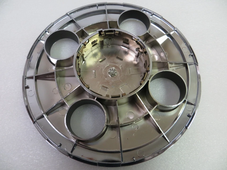 FORD EXP ESCORT MERCURY LYNX TOPAZ 81-85 BRUSHED CENTER CAPS - SET 4 - 1237 OEM Foto 2 de 2