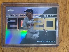 2020 Topps Chrome Decades Next Rafael Devers #DNC-15 Boston Red Sox