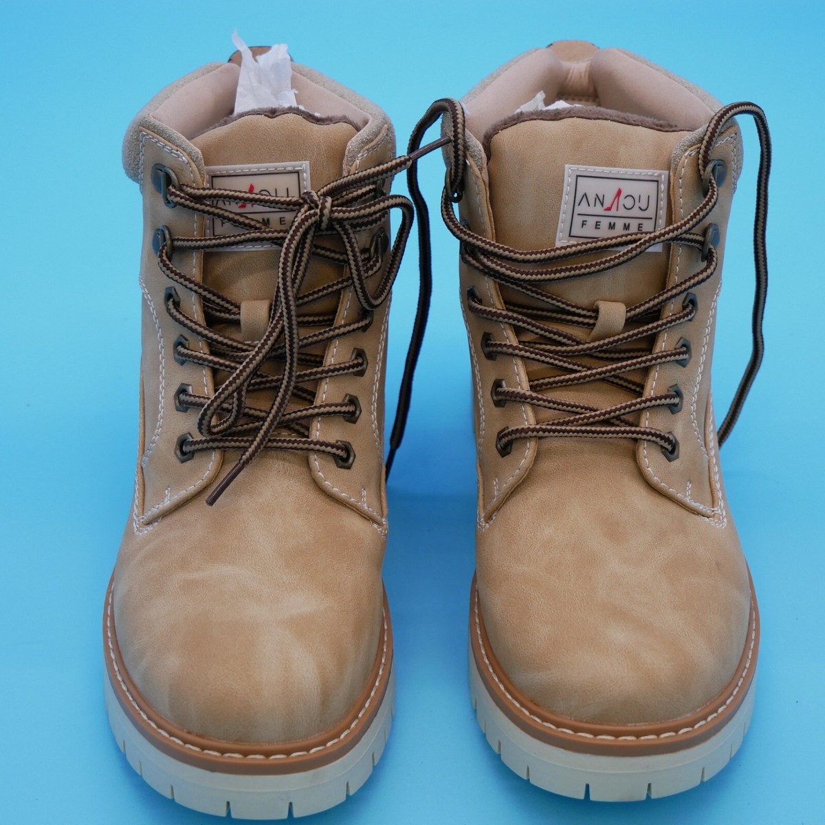 Botas De Mujer Para Trabajar En Lo Frio ANJOUFEMME Winter Snow